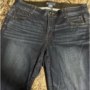 Democracy woman’s jeans size 18 w - blue denim regular length